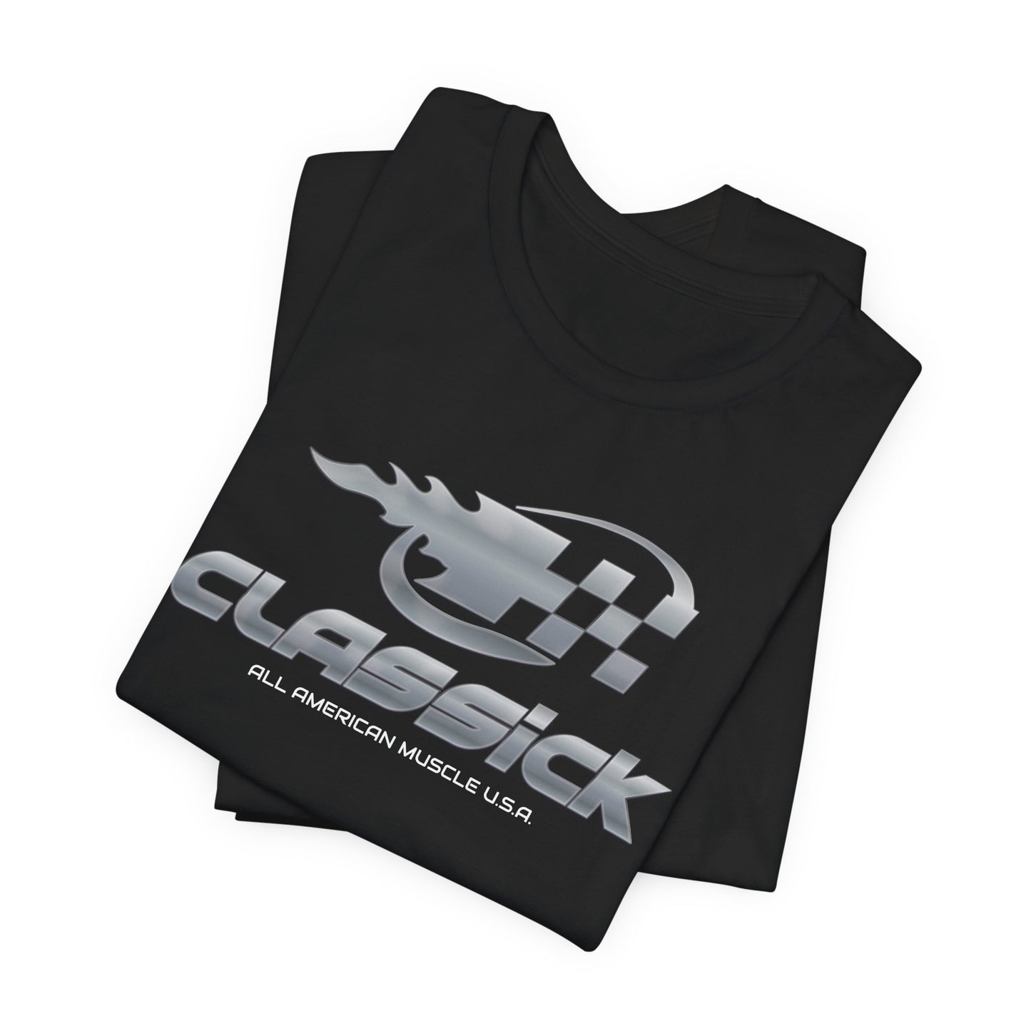 Classick Metal Logo Black Tee