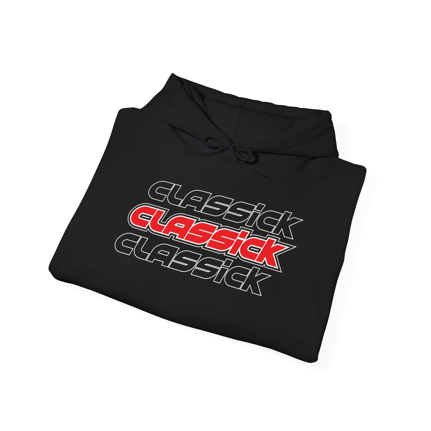 Classick Tilt Black Pullover Hoodie