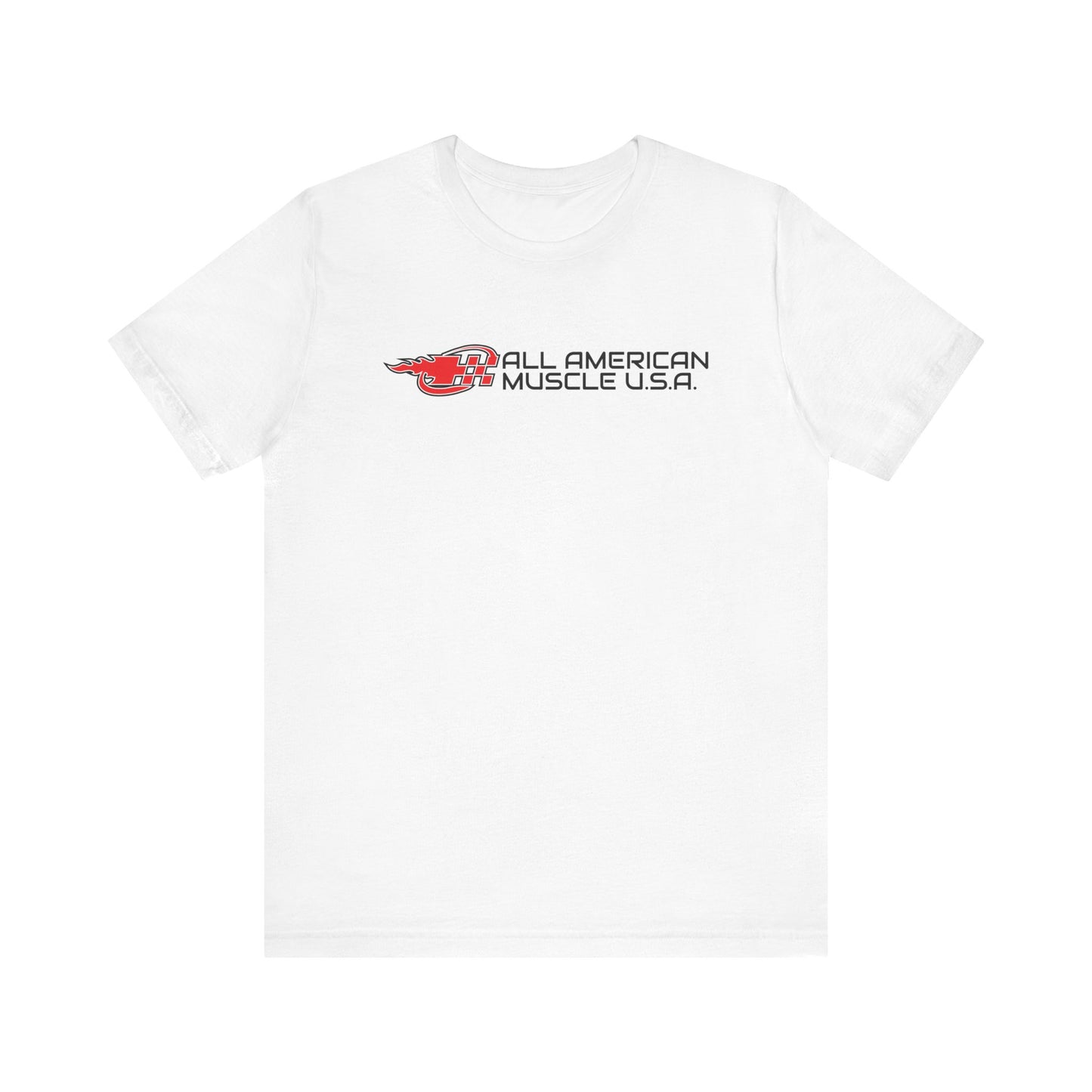 American Muscle White Tee