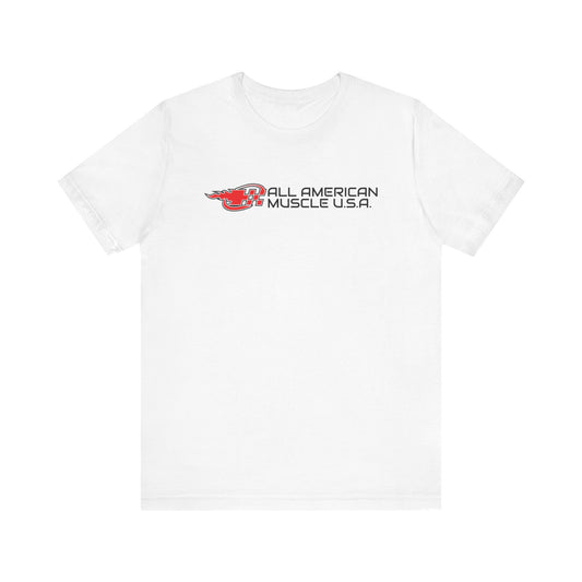 American Muscle White Tee