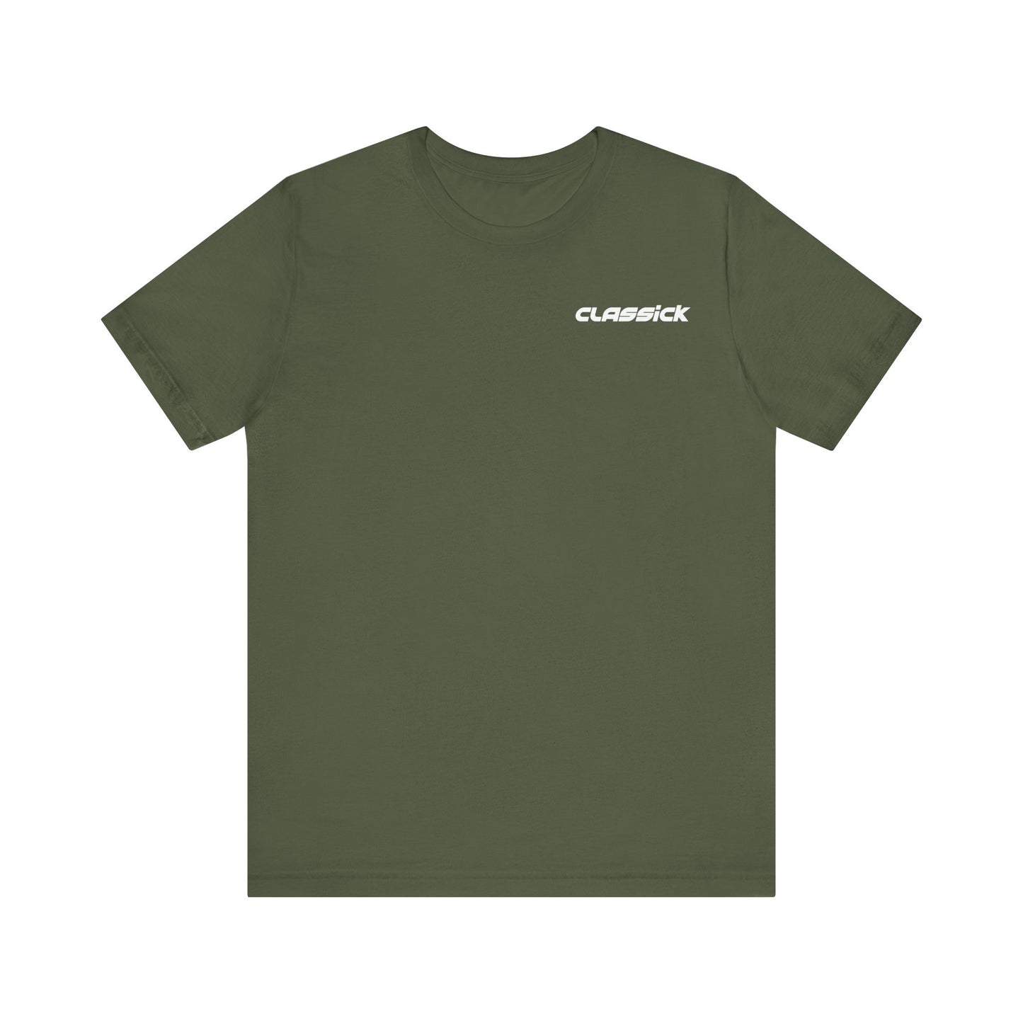 Iconic Heartbeat Military Green Tee