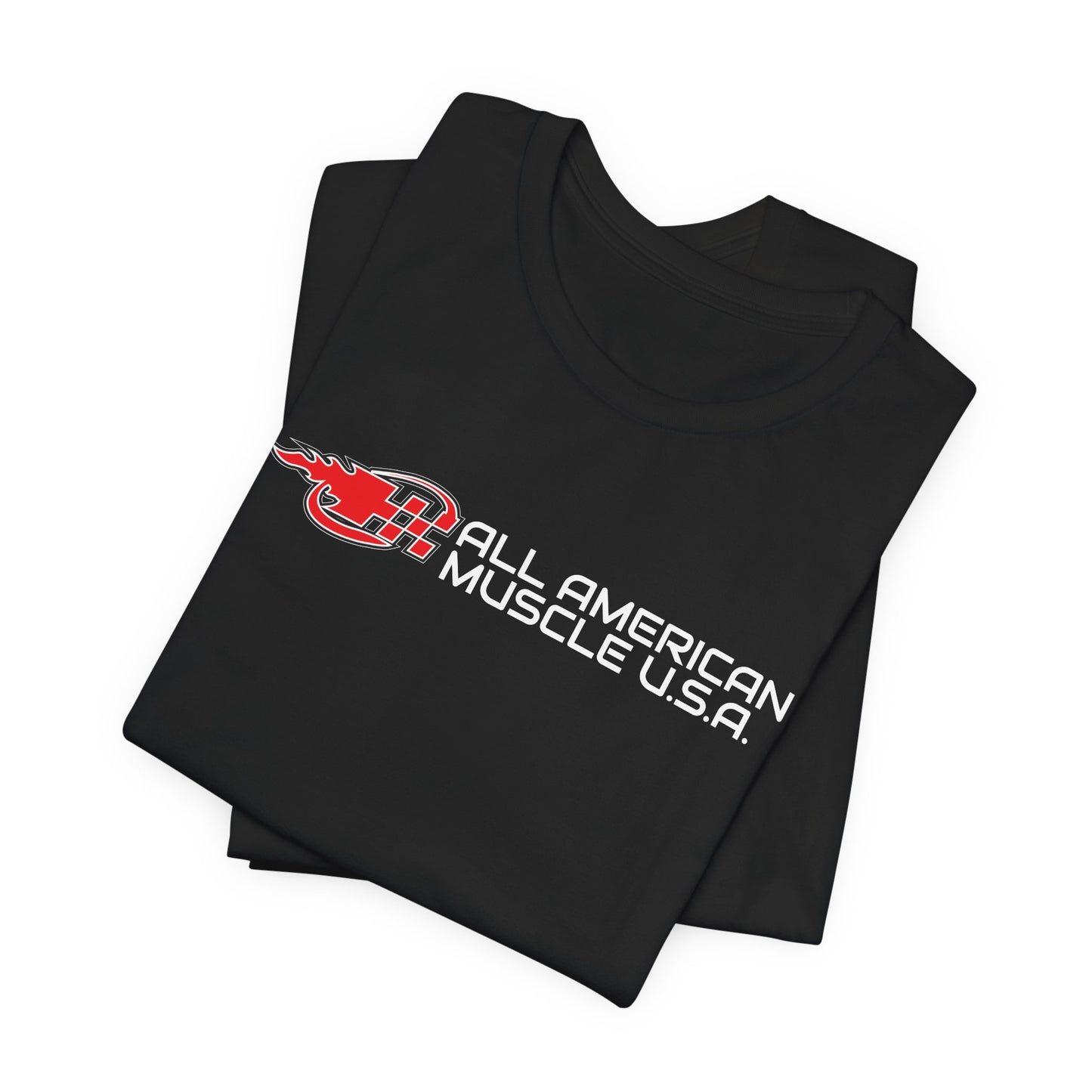 American Muscle Black Tee