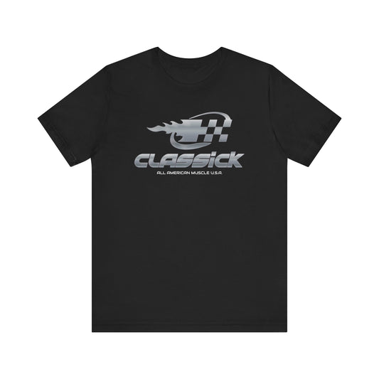 Classick Metal Logo Black Tee