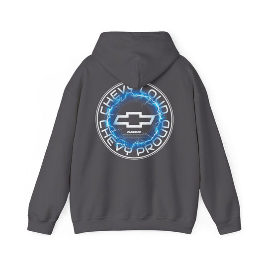 Chevy Loud Static Charcoal Pullover Hoodie