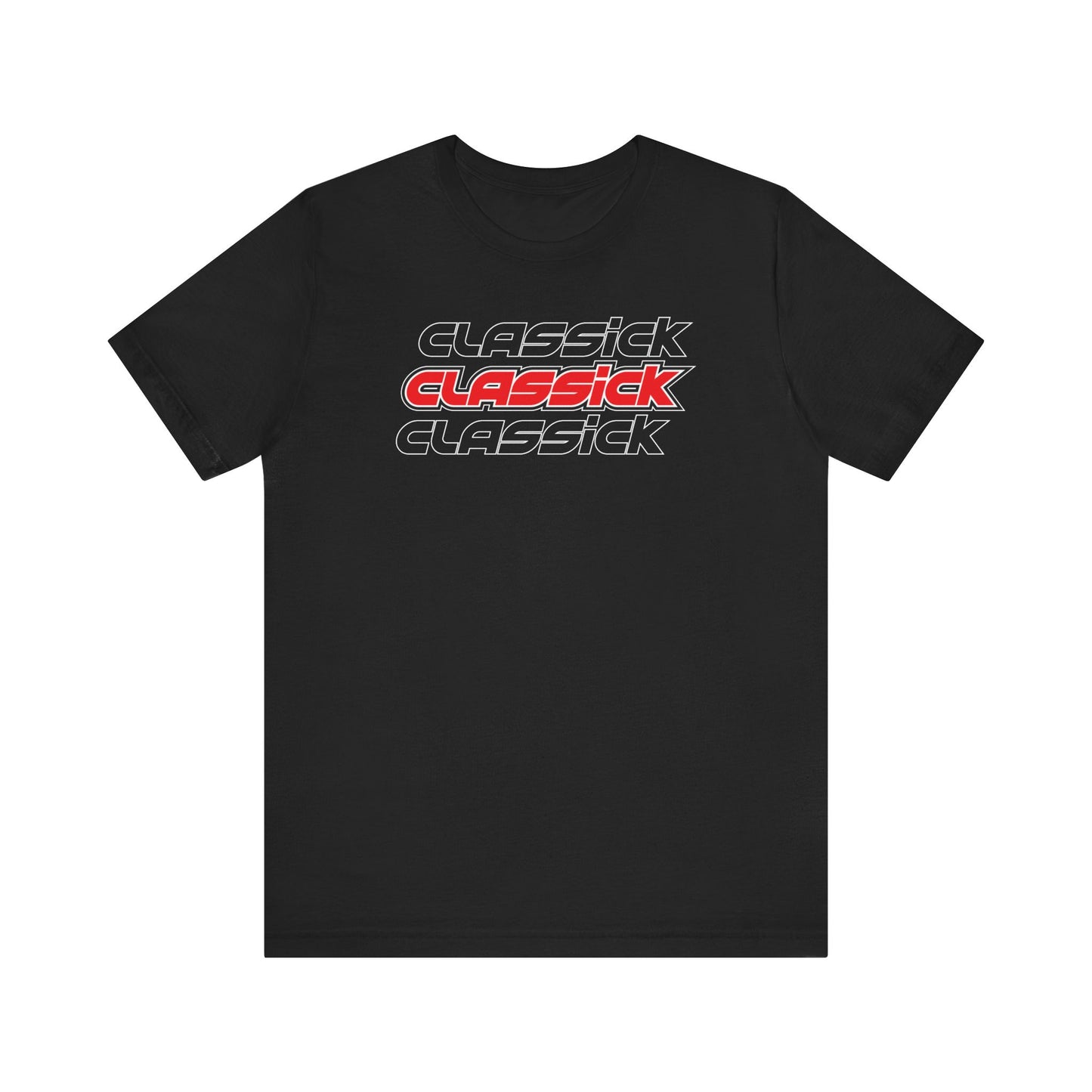 Classick Tilt Black Tee