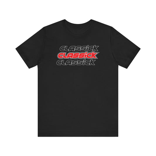 Classick Tilt Black Tee