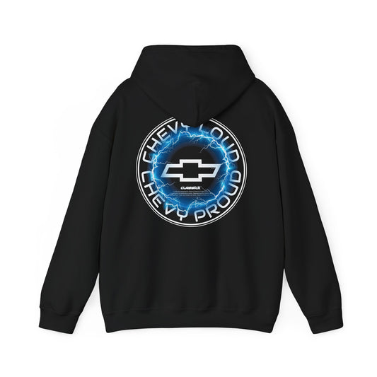 Chevy Loud Static Black Pullover Hoodie