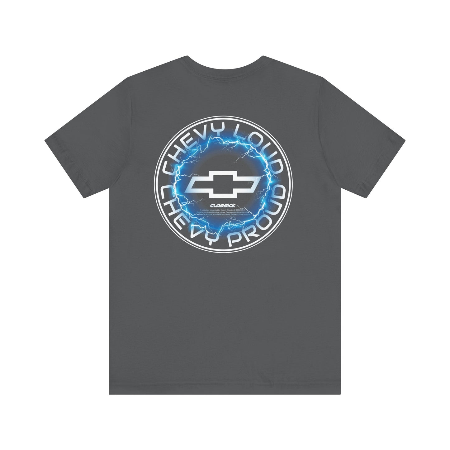 Chevy Loud Static Asphalt Tee