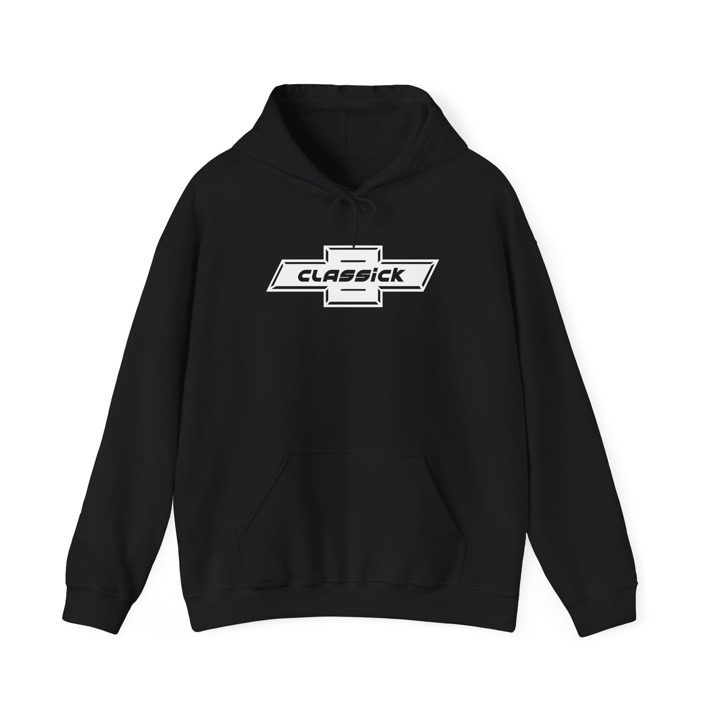 Chevy Classick Black Pullover Hoodie